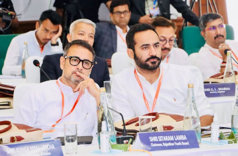 Meet Hayer at National Conference of Sports Ministers of States