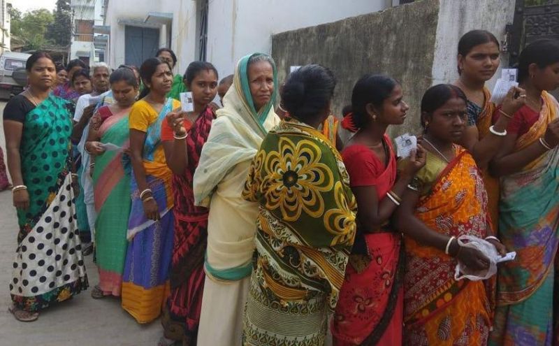 Voting Queue in Kerala