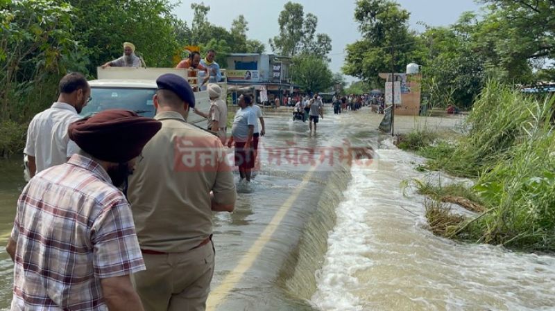 Flood like situation in Gurdaspur