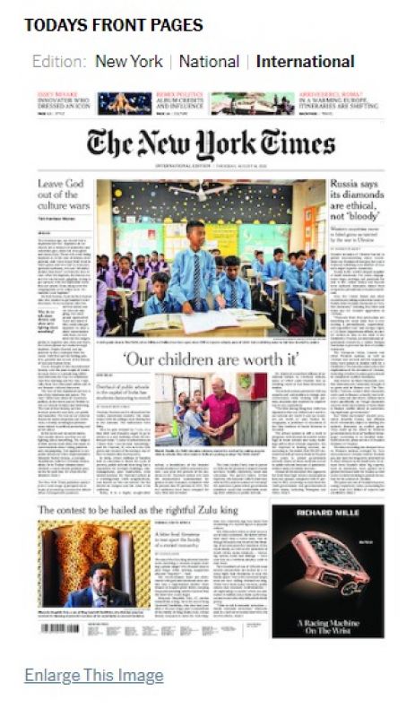 NY Times Editions NY Times Editions