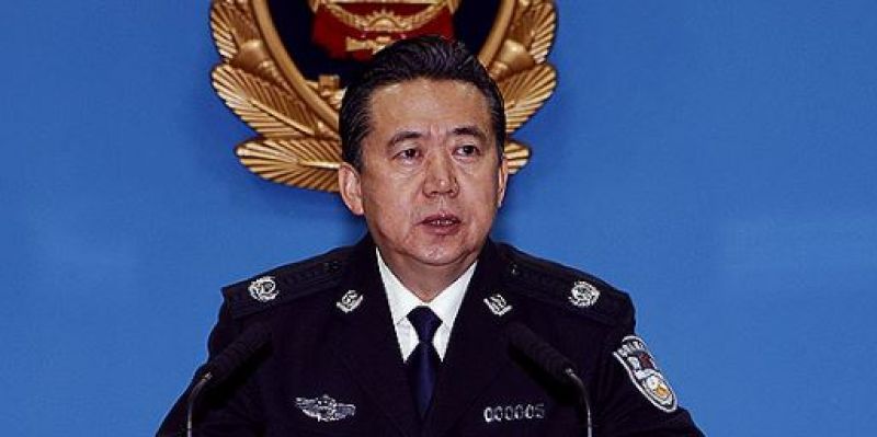 Interpol's Chief Hongwoi