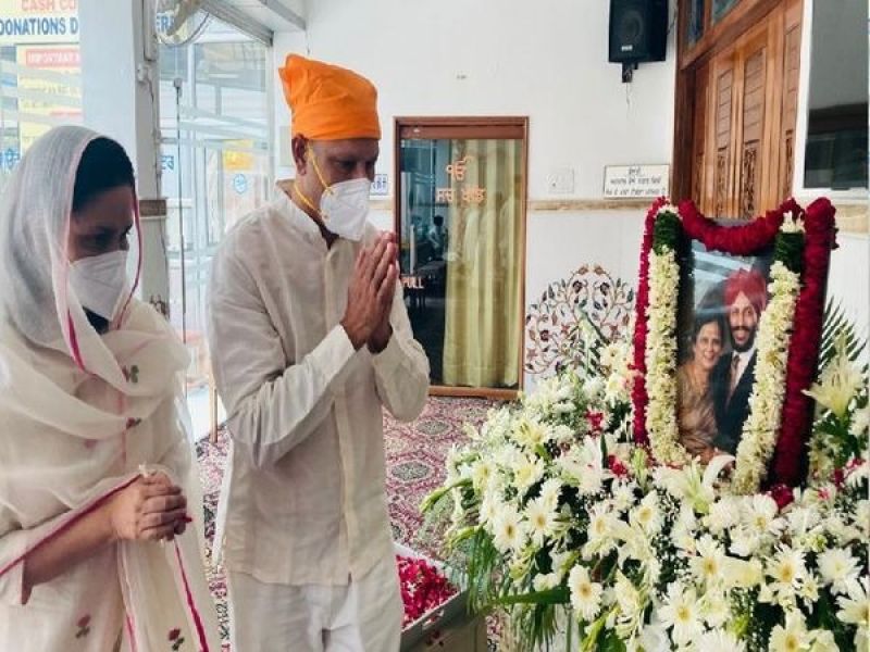Antim Ardas of Milkha Singh and His Wife Antim Ardas of Milkha Singh and His Wife