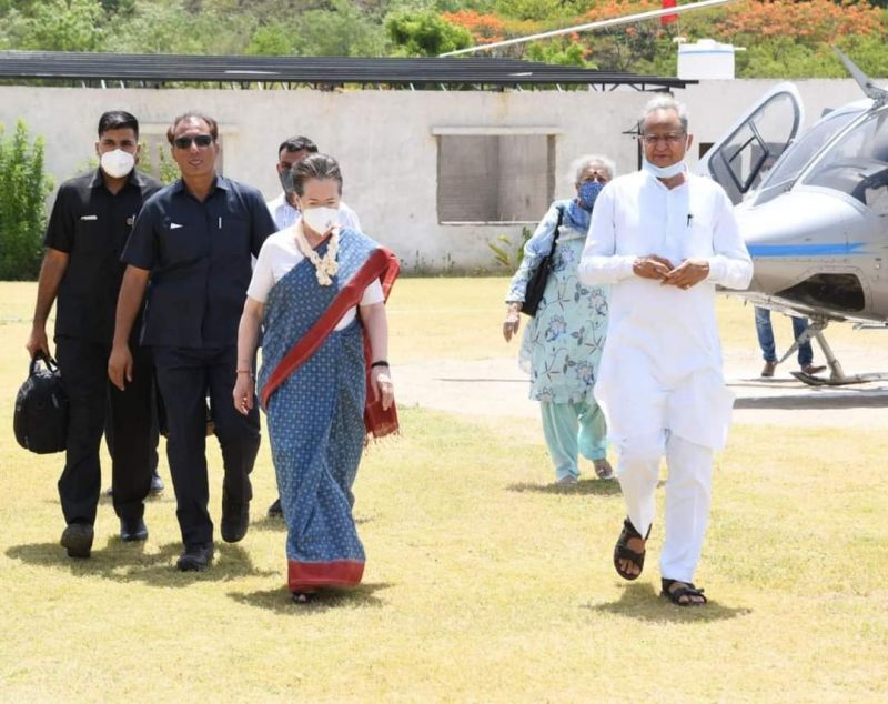 Sonia Gandhi at Congress Chintan Shivir