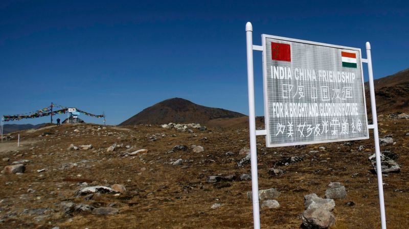 Chinese and Indian border 