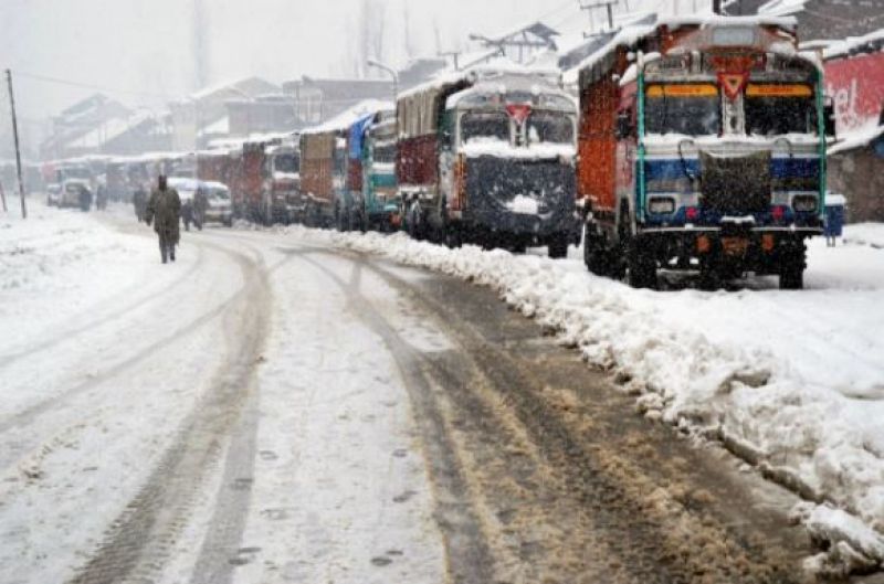 Jammu-Srinagar Highway closed
