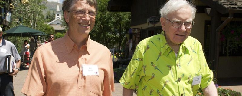 Bill gates and Warren Buffett