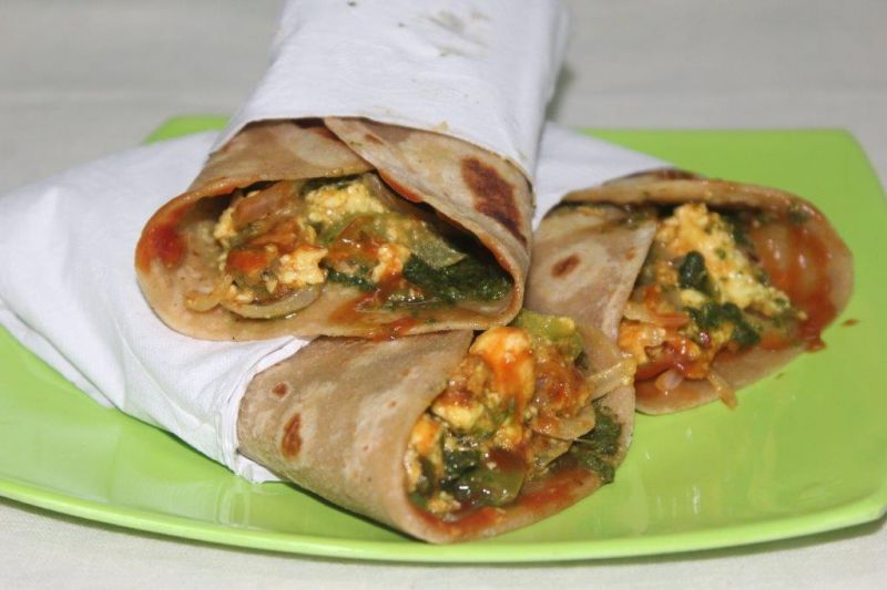 Paneer Frankie Paneer Frankie