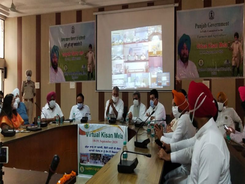 CM inaugurates PAU's Virtual Farmers Fair
