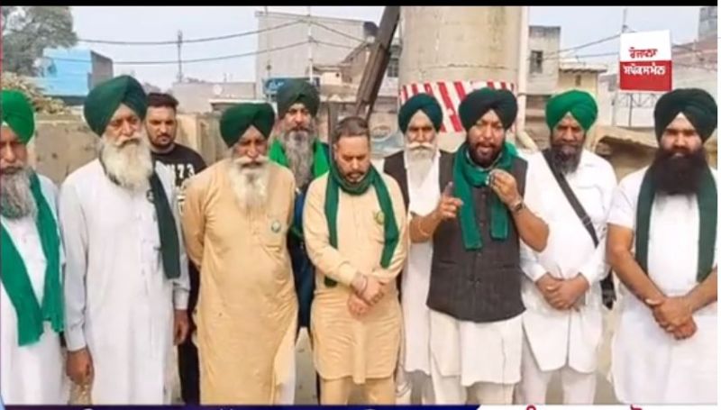 Farmer leaders at Tikri border