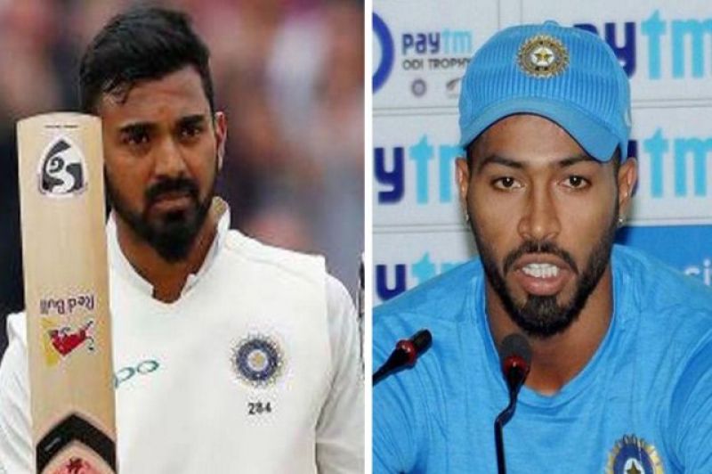 Hardik Pandya and KL Rahul