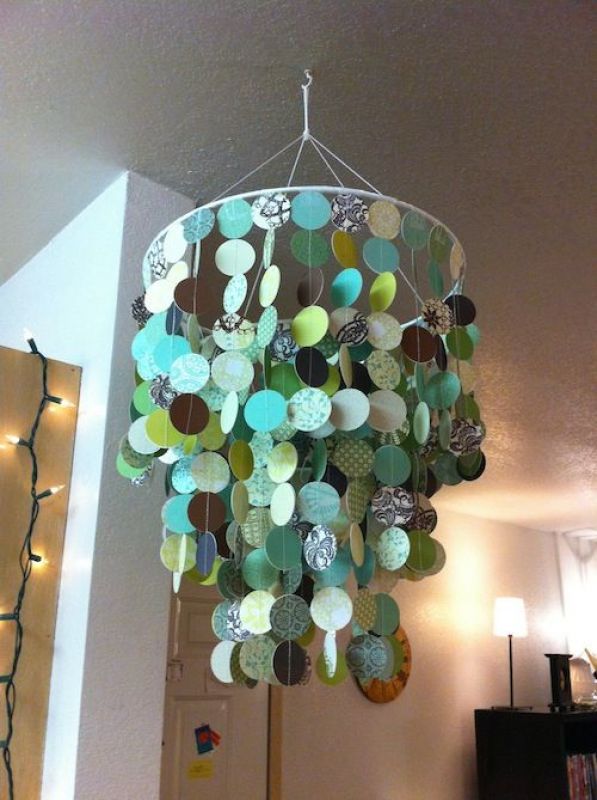 paper chandelier
