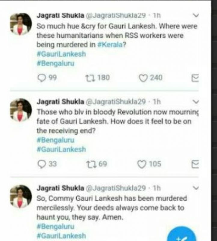 lok sabha tv hires journalist jagrati shukla