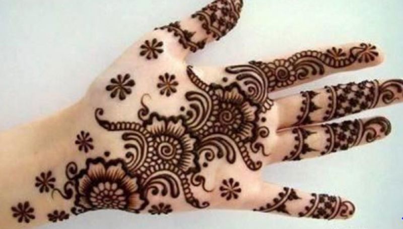Floral Mehndi