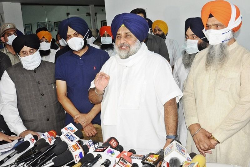 Badal Congress government for the incidents of indecency