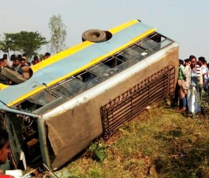2 Indian pilgrims die 21 injured as truck rams bus in Nepal