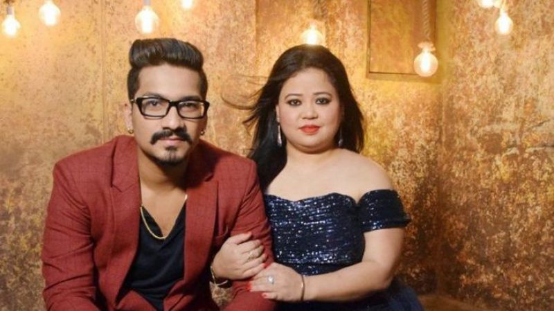 Bharti Singh with Husband  Bharti Singh with Husband
