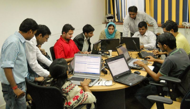 Men and women at Work