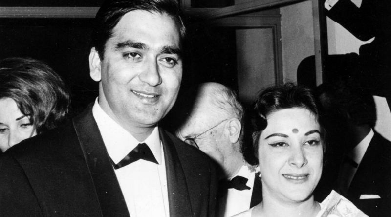 Sunil Dutt and Nargis Sunil Dutt and Nargis