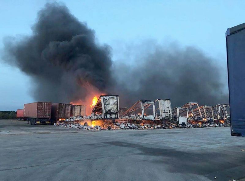 Rajpura Fire At Whirlpool Warehouse Millions Of Goods Burnt