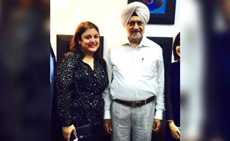 Rajinder Singh Cheema Advocate and daughter Tarannum Rajinder Singh Cheema Advocate and daughter Tarannum