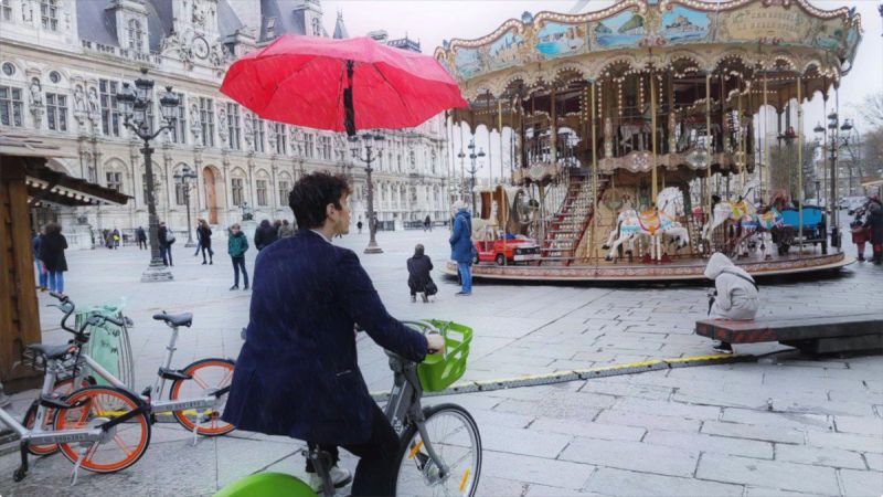 Self Flying Umbrella 