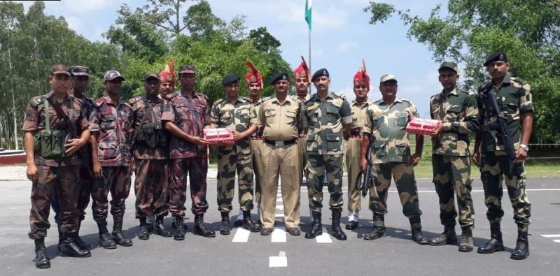 Celebration of Eid By security personnel