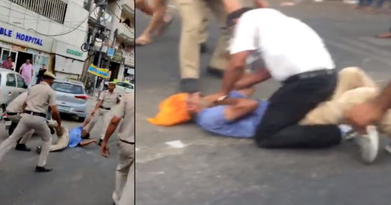 Sikh Auto Driver Brutally Beaten by Delhi Police, 