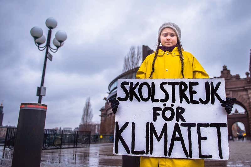 Swedish teen Greta Thunberg inspiring climate strikes