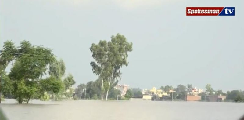 Special flood report from village Nasibpur