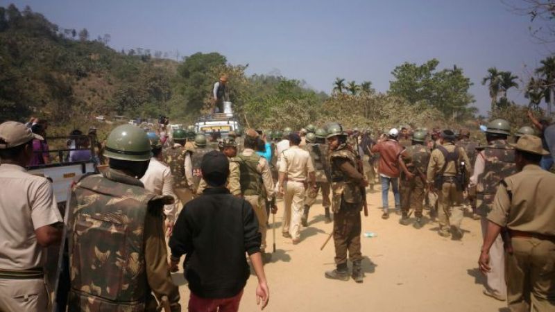 Assam-Mizoram border conflict