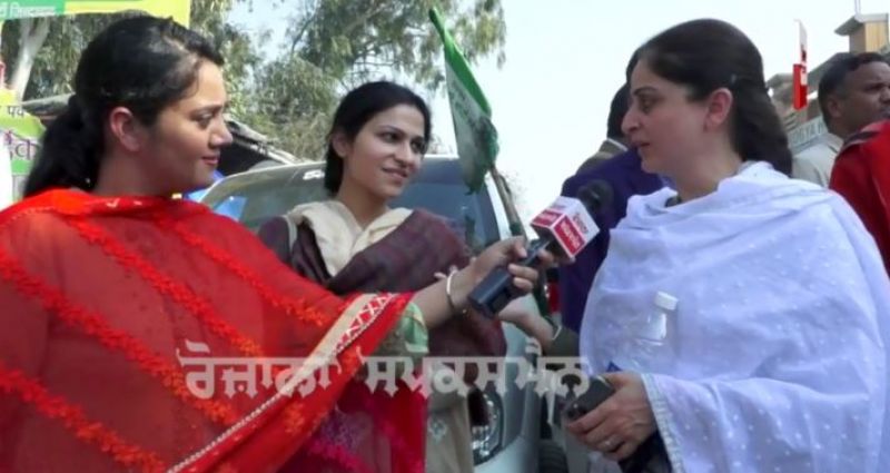 Delhi girls support farmers protest 