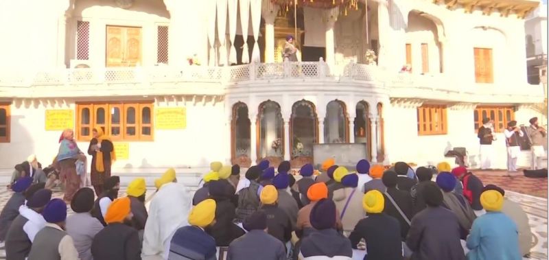 Ardas for protesting farmers in Amritsar