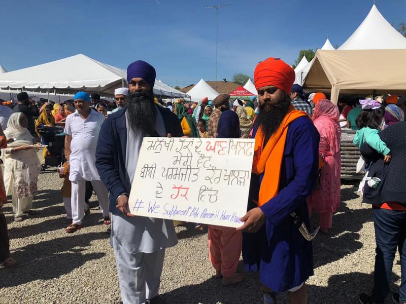 A large number of Sikhs all over the world have supported Bibi Khalra