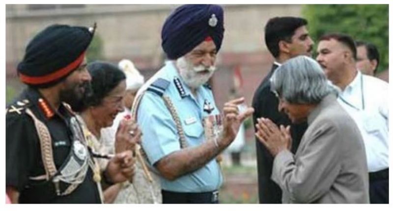 Marshal of the Indian Air Force Arjan Singh