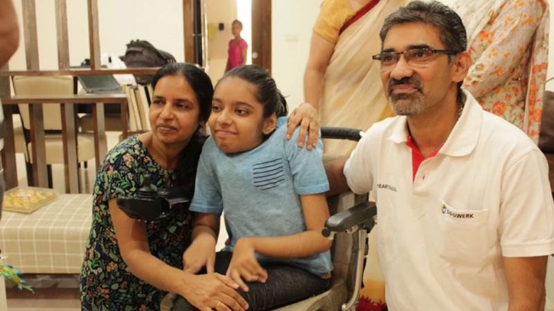 anushka panda with family