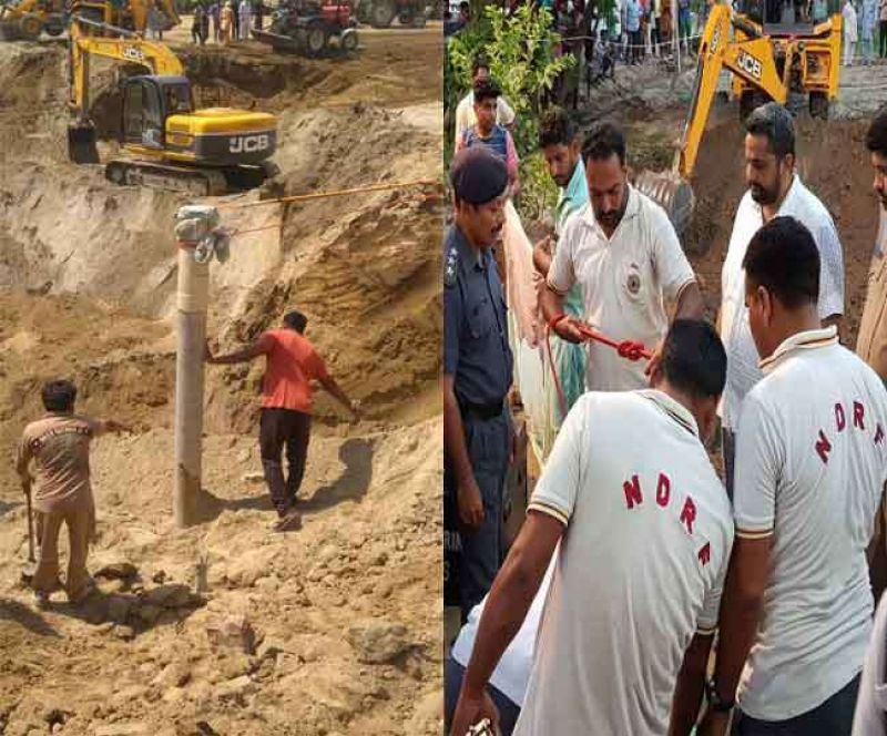 140-foot-deep borewell