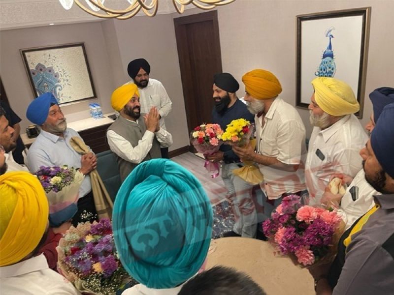 Welcome to Chief Minister Bhagwant Mann from Sikh Leaders of Gujarat