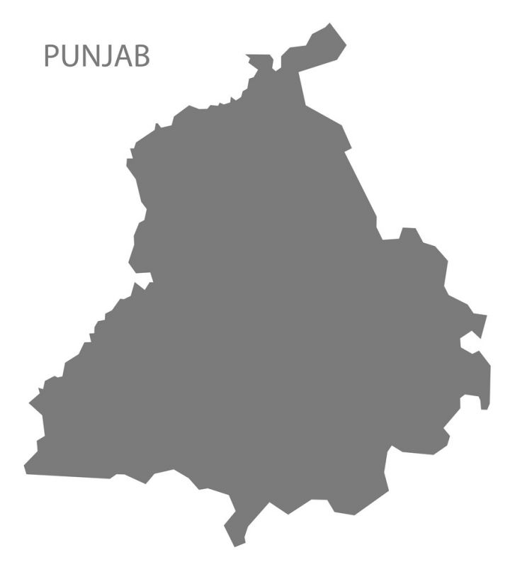 Punjab Map Punjab Map