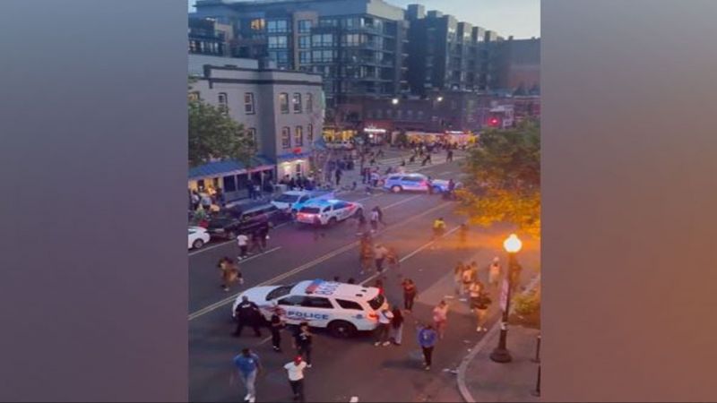 firing near White House building