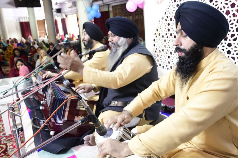 Kirtan at Chandigarh gurdwara sahib Kirtan at Chandigarh gurdwara sahib