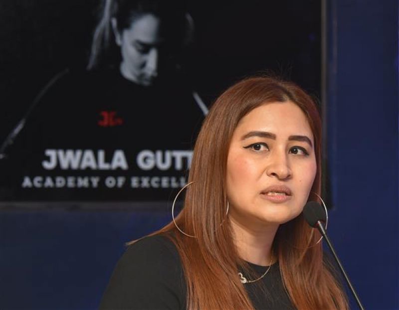 Jwala Gutta reveals how she faced racial barbs Jwala Gutta reveals how she faced racial barbs
