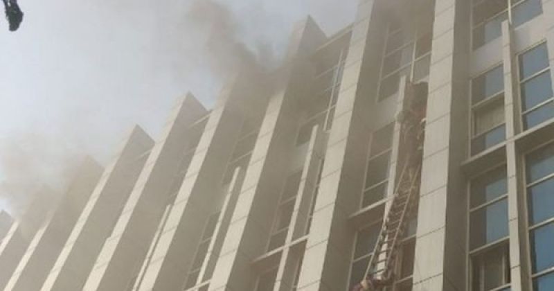 Fire at ESIC hospital