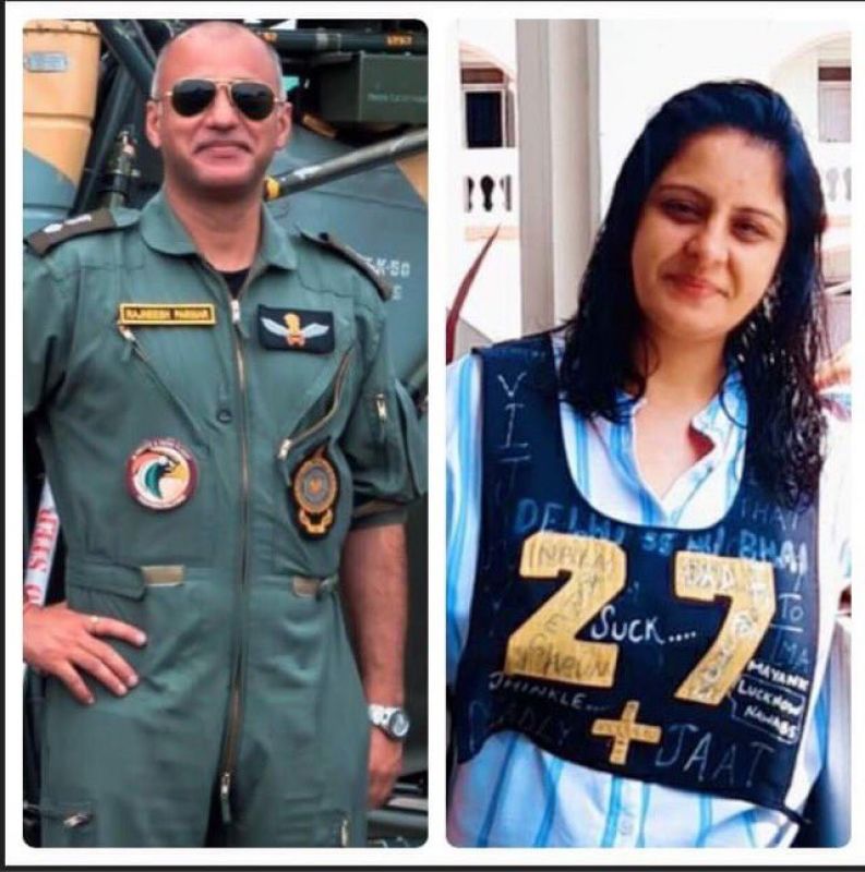 Lt Col Rajneesh Parmar and Heena Parmar