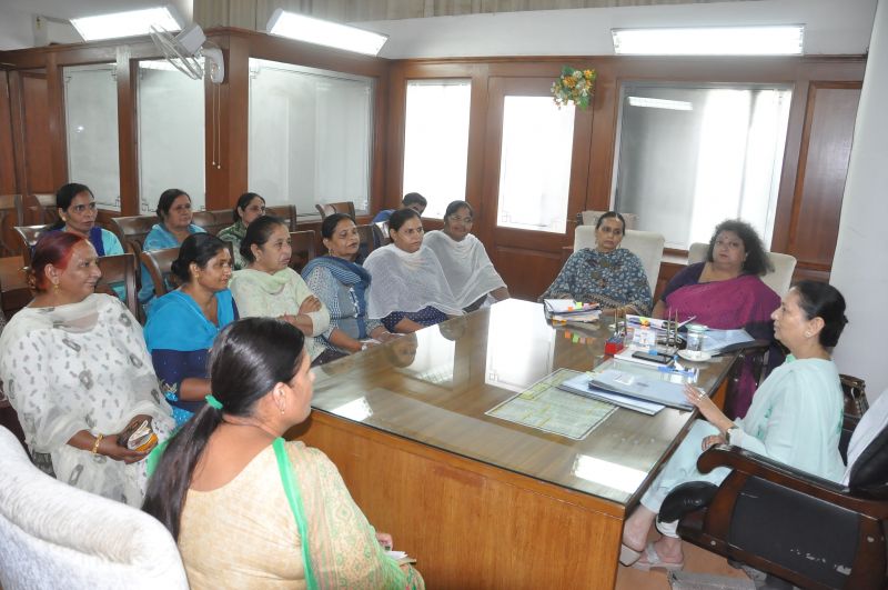Social Security Minister meets representatives of various Anganwadi Workers Unions’