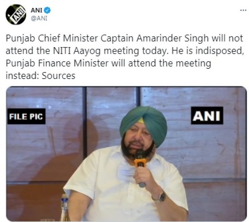 Captain Amarinder singh