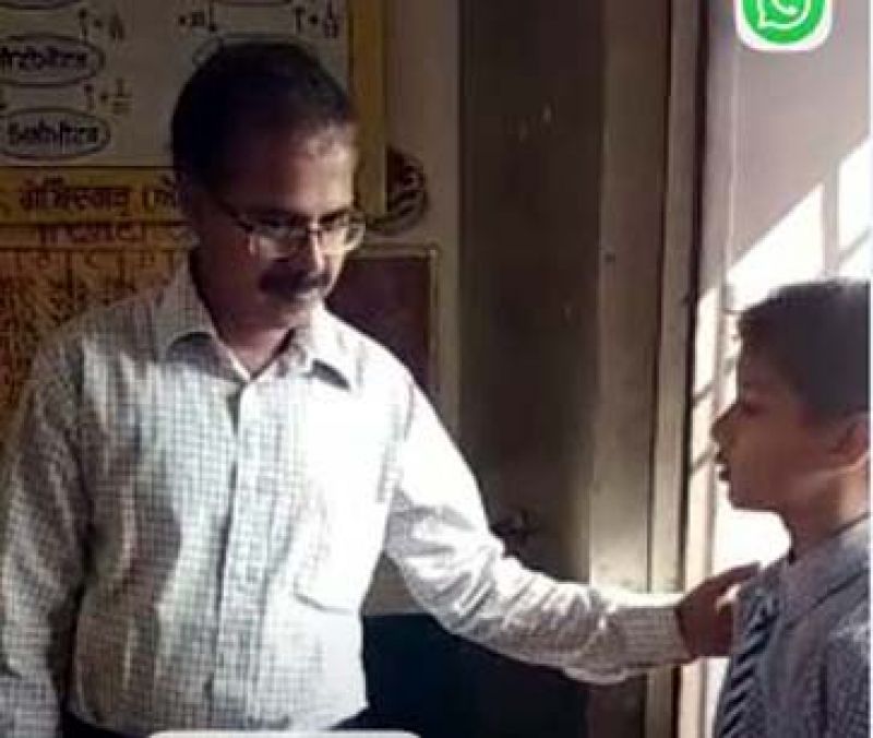 Krishan Kumar in school 