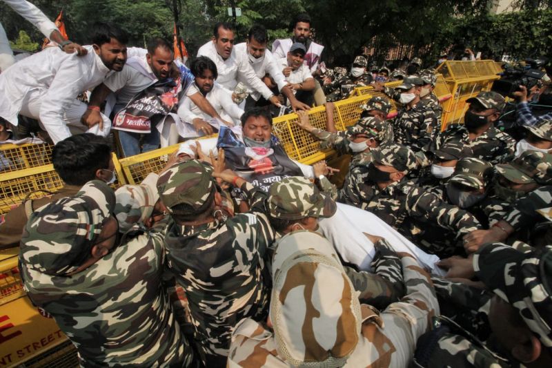 Youth Congress protest