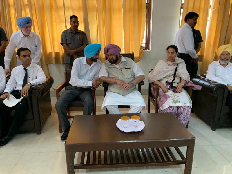 Capt. Amarinder Singh at Patiala District Bar Assosication