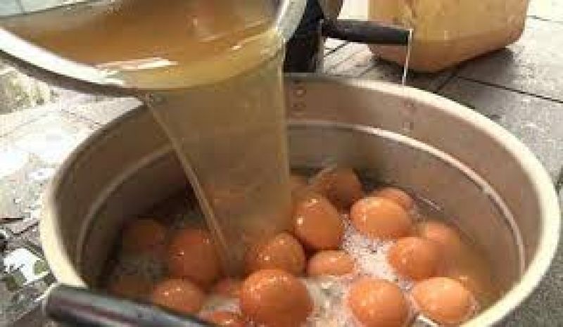 virgin boys supply pee for special boiled eggs in china