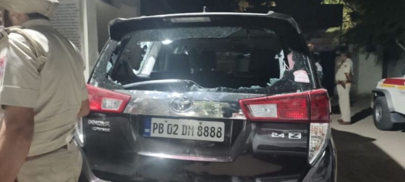 Attack on Ashwani Sharma 